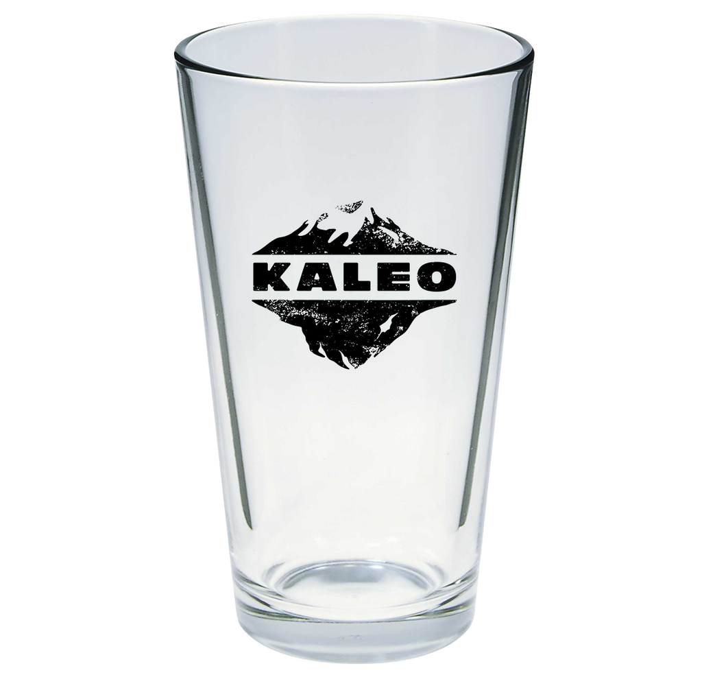 Kaleo Glacier Logo Pint Glass