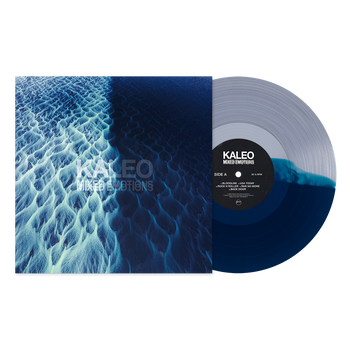 MIXED EMOTIONS Vinyl (Blue & Clear Split Colored)