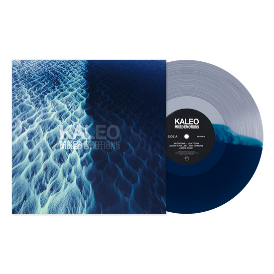 MIXED EMOTIONS Vinyl (Blue & Clear Split Colored)