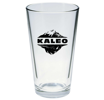 Kaleo Glacier Logo Pint Glass