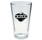Kaleo Glacier Logo Pint Glass